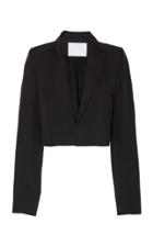 Noon By Noor Aaron Linen And Silk Collared Blazer