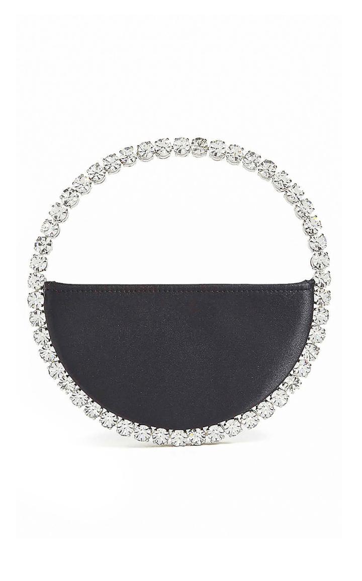 Moda Operandi L'alingi London Eternity Band Swarovski Crystal Satin Evening Bag