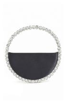 Moda Operandi L'alingi London Eternity Band Swarovski Crystal Satin Evening Bag