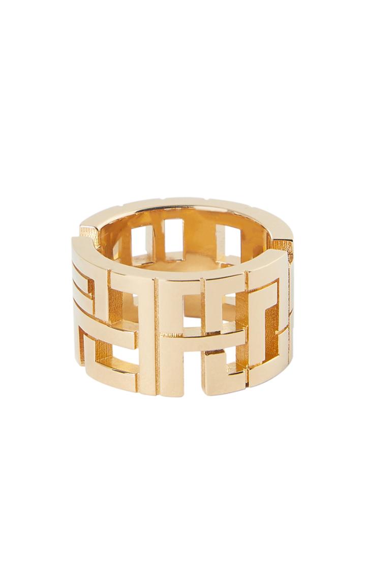 Moda Operandi Leda Madera Goldie Gold-plated Brass Ring