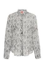 Moda Operandi Le Sirenuse Positano Vali Myers Mia Printed Cotton-voile Shirt Size: 3
