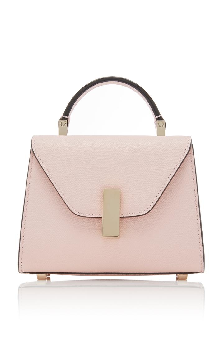 Valextra Iside Micro Leather Shoulder Bag