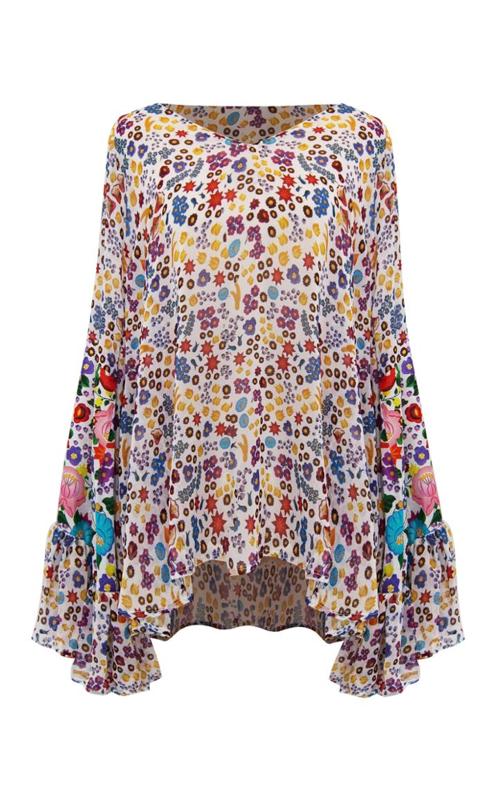 Mochi Lena Bell Sleeve Blouse