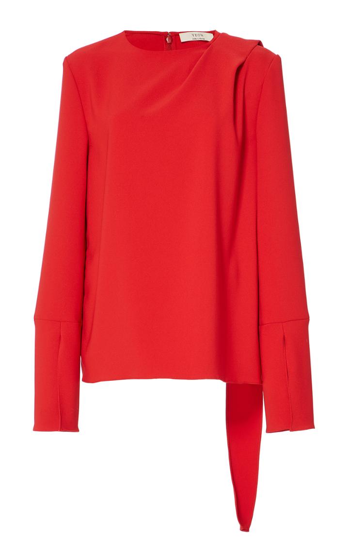 Yeon Rie Long Sleeve Blouse