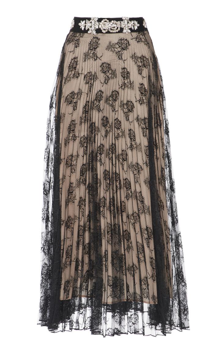 Christopher Kane Crystal Lace Skirt