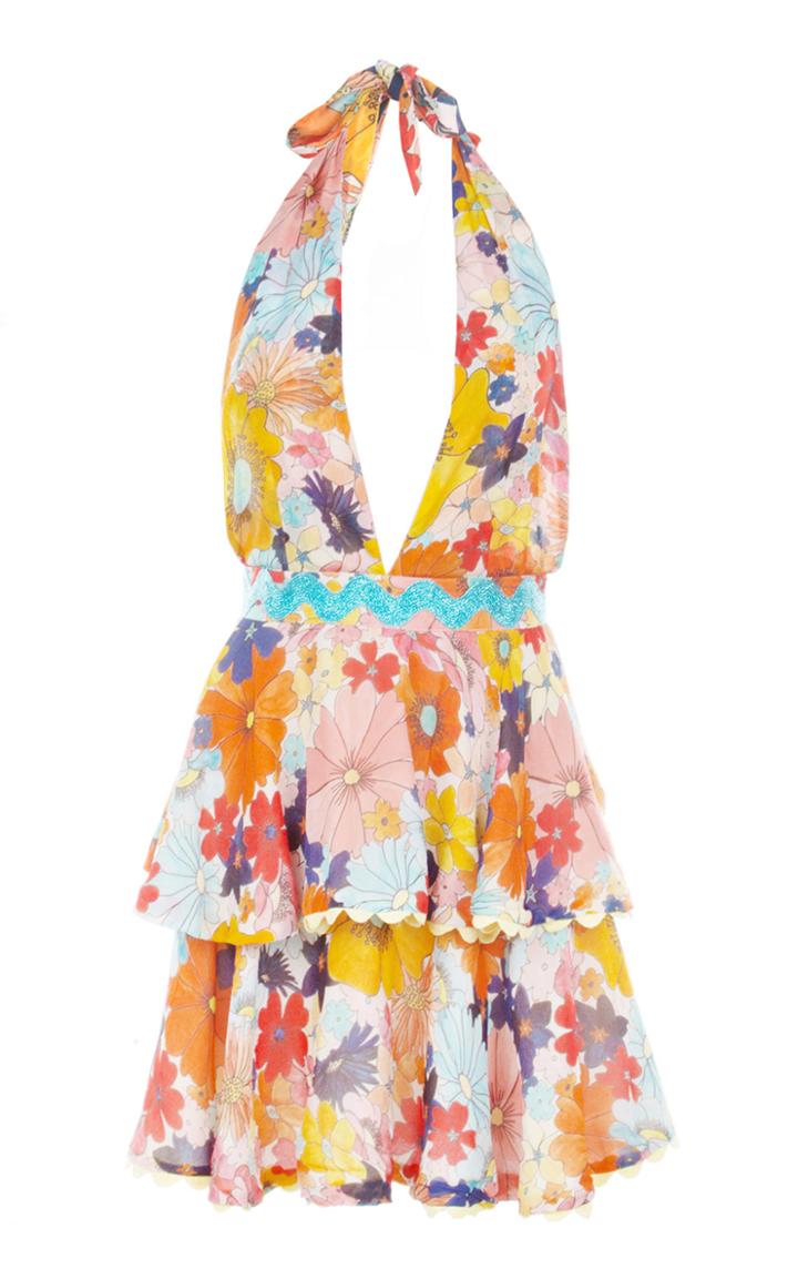 Celia B Anaise Halter Mini Dress