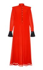 Philosophy Di Lorenzo Serafini Georgette Pleated Dress