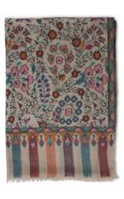 Kashmir Loom Kanikar Pastels Shawl