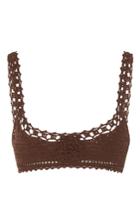 She Made Me Jannah Crochet Bikini Top