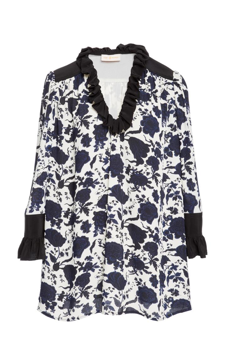 Tory Burch Rebecca Ruffle Blouse