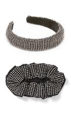 Moda Operandi Loeffler Randall Marina Headband & Luna Hairclip Diamante Set