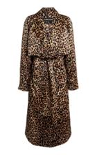 Moda Operandi Tom Ford Leopard-print Silk Trench Coat