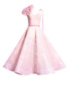 Mark Bumgarner Bella Lace Tea Length Dress