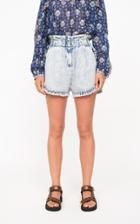 Moda Operandi Sea Dax Acid Wash Denim Shorts