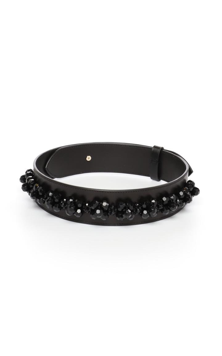 Moda Operandi Simone Rocha Embellished Leather Waist Belt