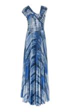 Semsem Tie Dye Patterned Gown