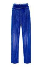 Balmain Pleated Embroidered Pant