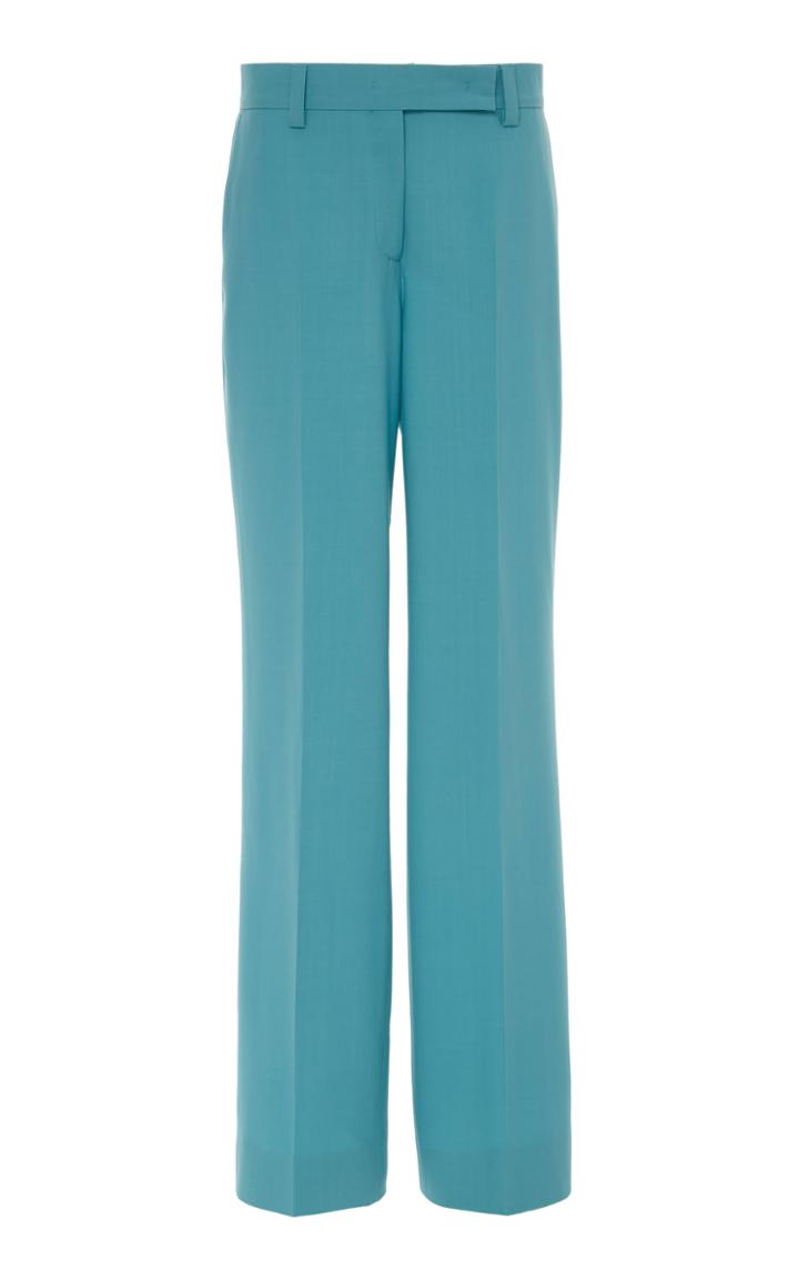 Salvatore Ferragamo Wide-leg Wool Trousers