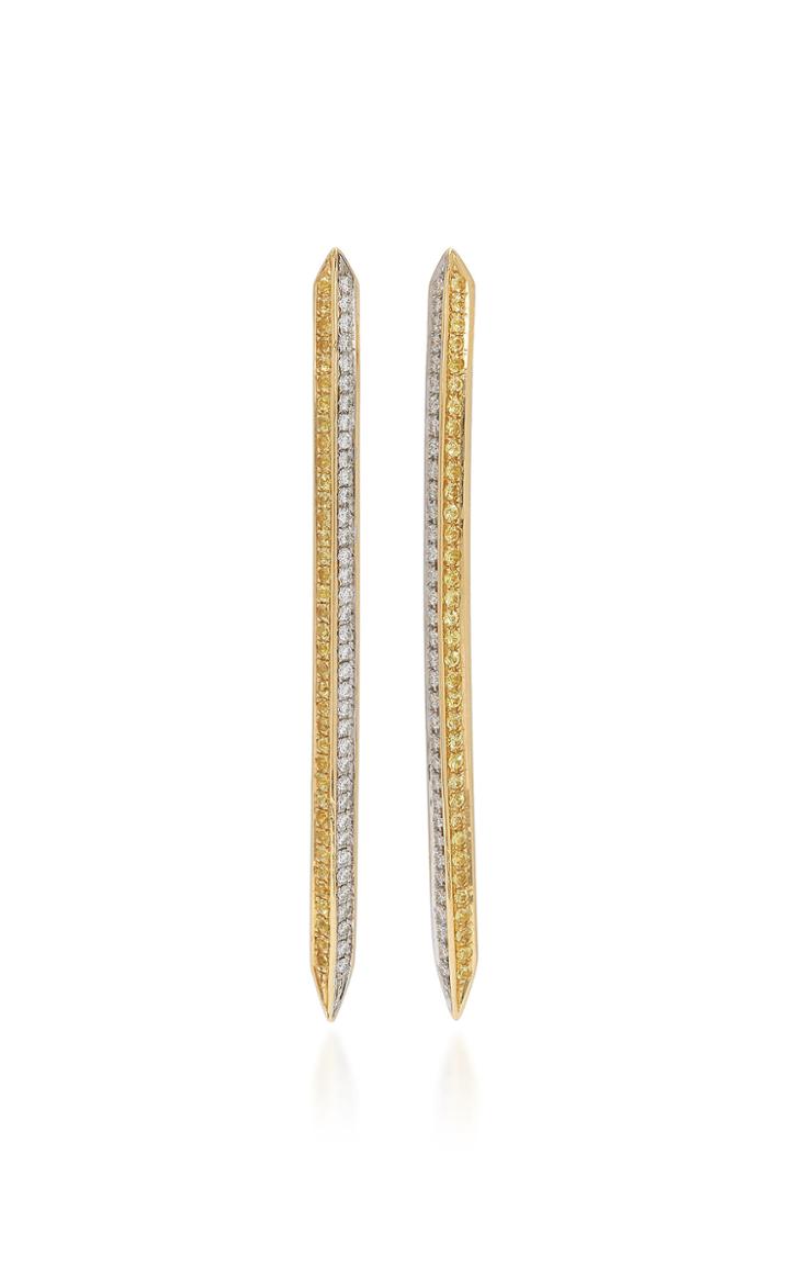 Ralph Masri Modernist Vertical Earrings