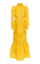 Erdem Carnation Broderie-anglaise Gown