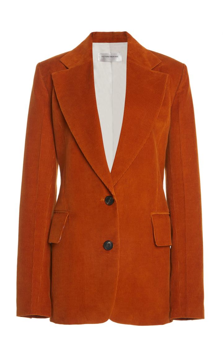 Moda Operandi Victoria Beckham Oversized Corduroy Blazer