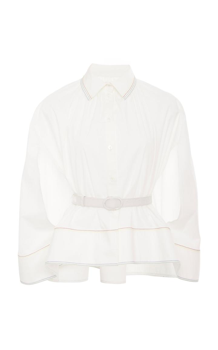 Rosie Assoulin Cape Shirt