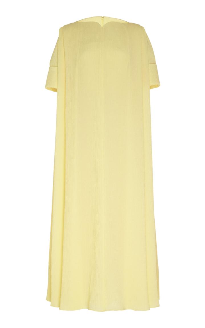 Emilia Wickstead Cap-sleeved Gauze Dress