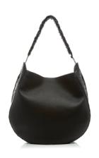 Nancy Gonzalez Tudor Crocodile-trimmed Leather Hobo Bag