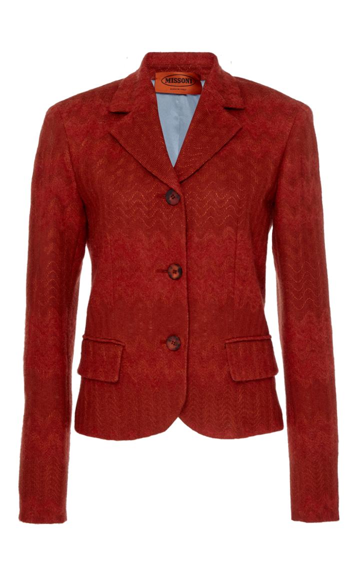 Missoni Wool Blend Tailored Jacket