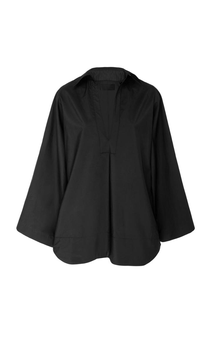 Nili Lotan Mae Flared Cotton Top