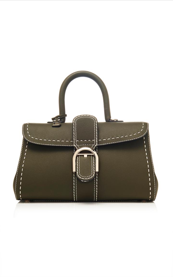 Moda Operandi Delvaux Brillant East/west Pm S Rodo Surpiqu Leather Tote