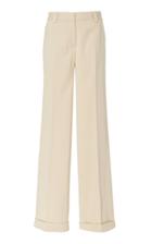 Summa Tailored Cotton Blend Cuffed Trousers