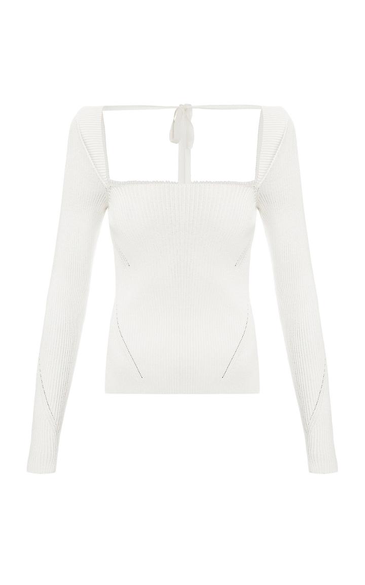 Moda Operandi Anna October Ingrid Ribbed-knit Sweater
