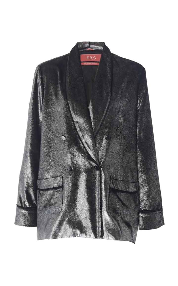 For Restless Sleepers Ate Lurex Velvet Jacket