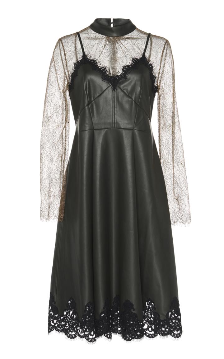 Huishan Zhang Ami Leather Dress