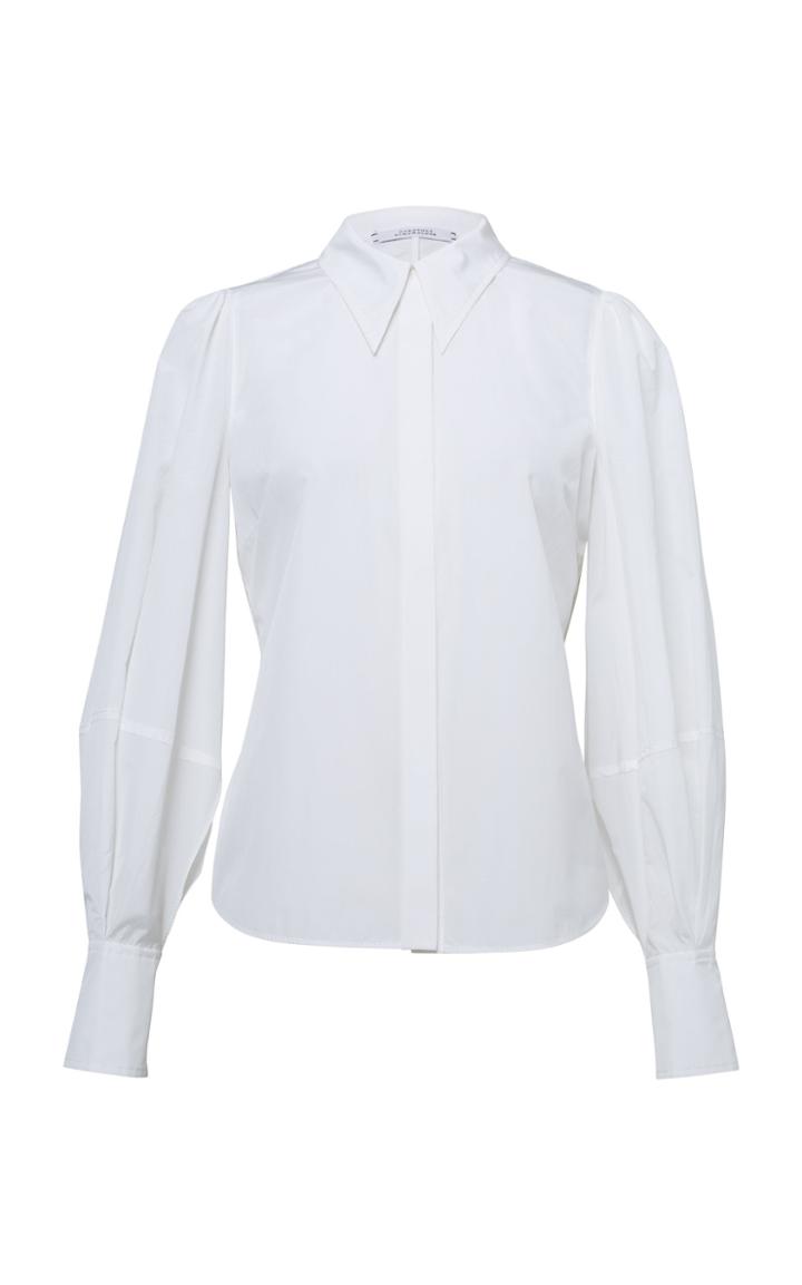 Dorothee Schumacher Taffeta Revolution Long Sleeve Top
