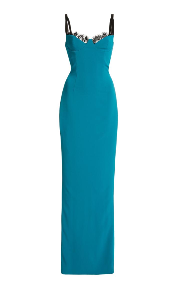 Moda Operandi Alitte Ruffled-trim Crepe Dress