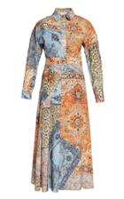 Lake Studio Printed Patchwork Mini Dress