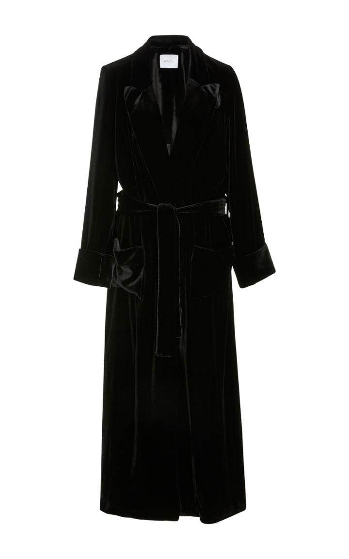 Racil High Windsor Velvet Coat