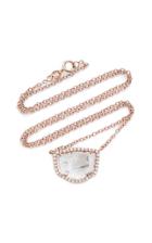 Nina Runsdorf M'o Exclusive: One-of-a-kind Slice Diamond Pendant Necklace