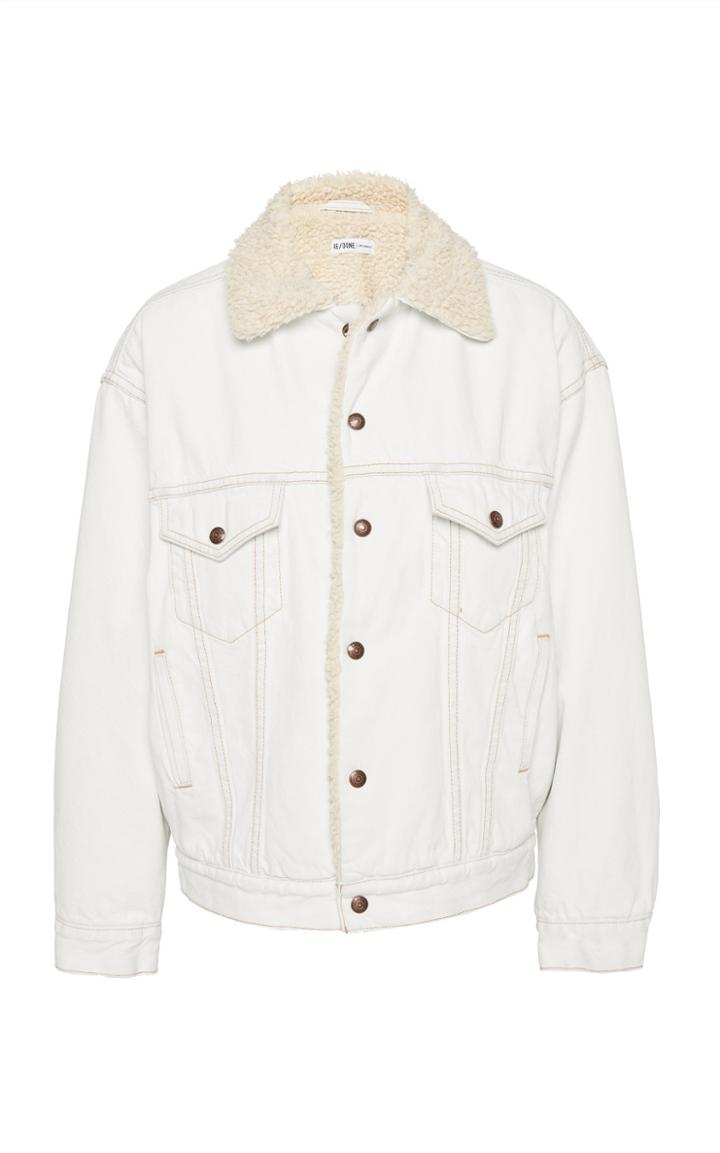 Re/done The Ex-boyfriend Denim Trucker Jacket
