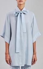 Moda Operandi Elie Saab Silk Chiffon Shirt