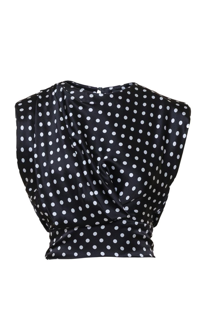Moda Operandi Johanna Ortiz Years Of Glory Polka-dot Silk Top
