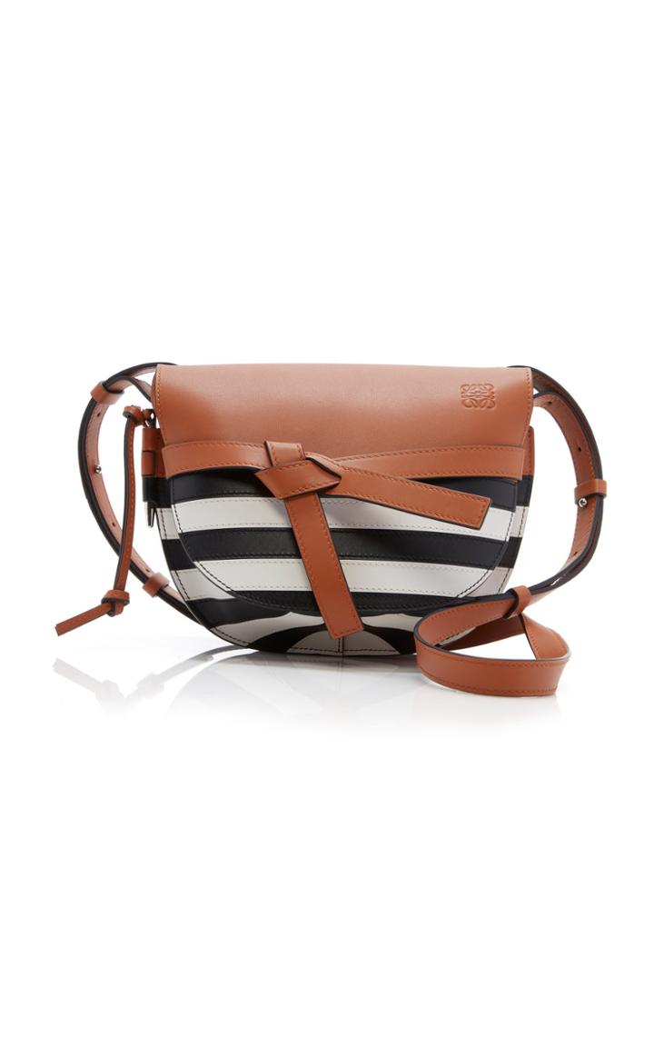 Loewe Gate Marine Small Leather Bag