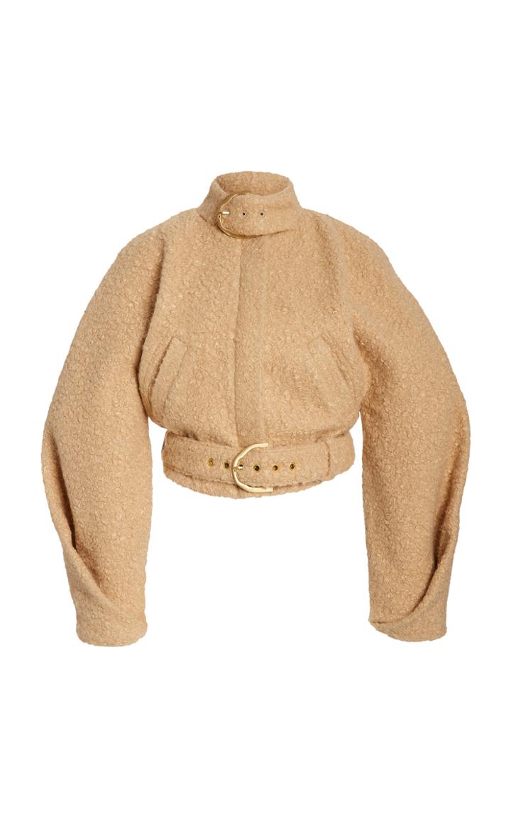Moda Operandi Cult Gaia Joan Cropped Faux Shearling Jacket