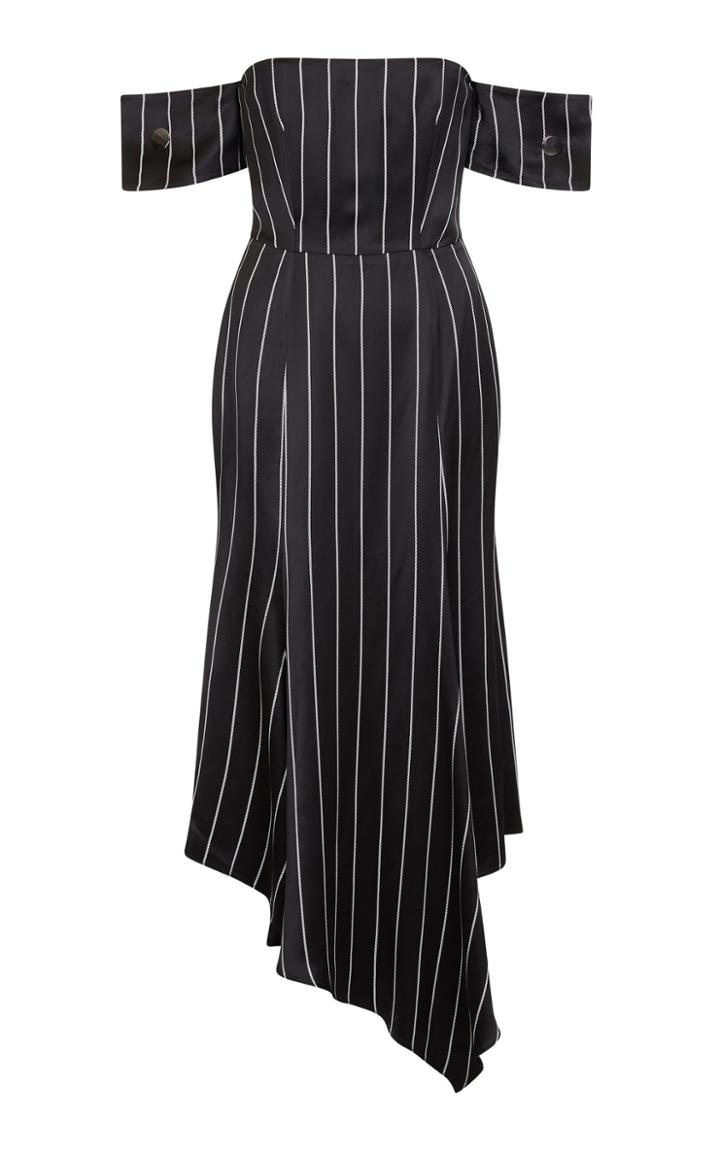 Safiyaa Kira Striped Dress