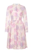 Luisa Beccaria Long Sleeve Mini Dress
