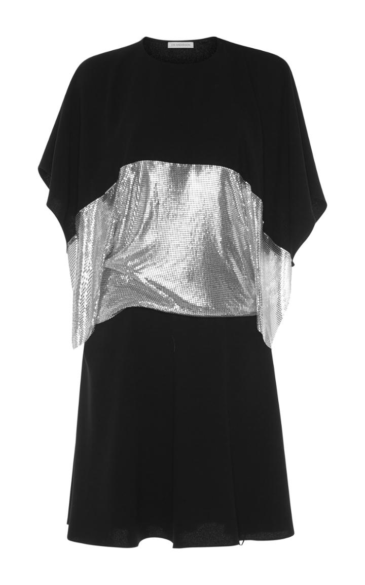 J.w.anderson Mini Dress With Chainmail Waist Panel
