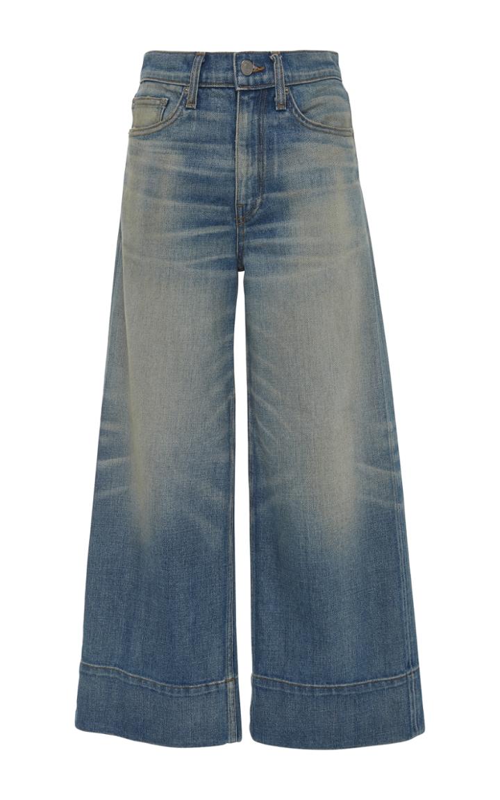 Brock Collection Selvage Beatrice Wide Leg Jeans