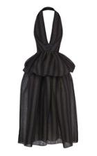 Moda Operandi Maticevski Ardent Striped Cotton-blend Dress Size: 6